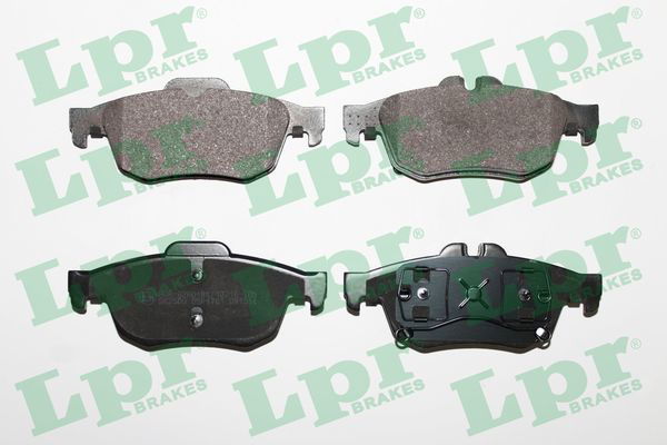 Bremsbelagsatz, Scheibenbremse Hinterachse LPR 05P1761 von LPR