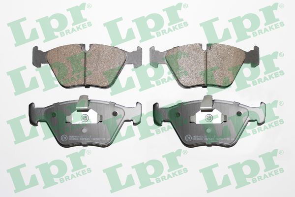 Bremsbelagsatz, Scheibenbremse Vorderachse LPR 05P649 von LPR