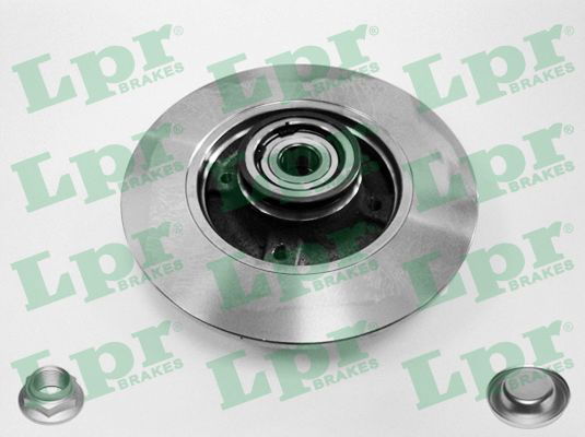 Bremsscheibe Hinterachse LPR C1005PCA von LPR