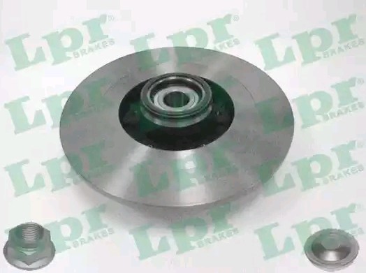 LPR Bremsscheibe RENAULT R1047PCA R1047PCA,402020536R,402023536R Bremsscheiben,Scheibenbremsen 432020016R,432021892R,432028136R von LPR