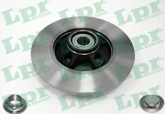 LPR Bremsscheibe PEUGEOT,CITROËN,DS C1015PCA 424945,C1015PCA,1611840880 Bremsscheiben,Scheibenbremsen von LPR