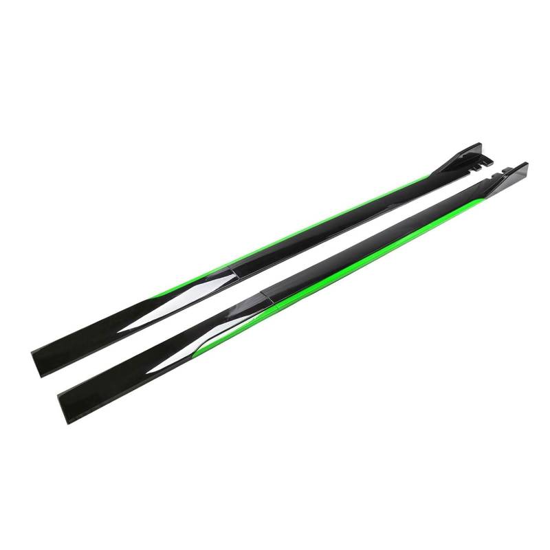 LPTBDTT Auto Seitenschweller für Haval H4 I 2017-2020 2021 2022 2023 2024, Anti Crash Seitentrittleistenpedale Rocker Splitter Karosserie-Kit, Auto Zubehör,Glossyblack-F von LPTBDTT
