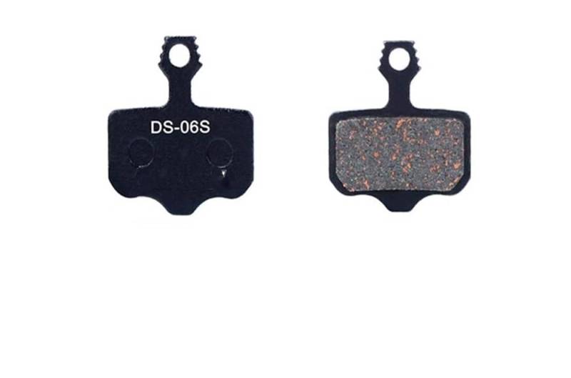LPUYTRB Bremsbeläge 1 Paar/2 Stück Semi-metallic Disc Bremsbeläge Kupfer Faser Futter Bremsbeläge von LPUYTRB