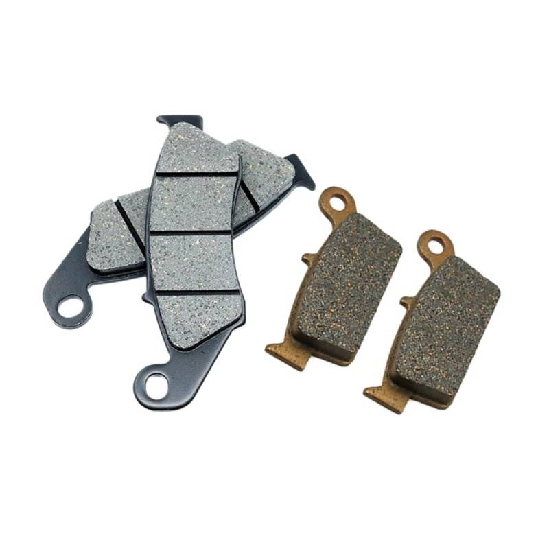 LPUYTRB Bremsbeläge Motorrad-Bremsbeläge Vorn Und Hinten Scheibenbremsbeläge Für YZ125 YZ250 YZ450 YZ450F 2003-2007 Für WR250F 2003-2018 von LPUYTRB