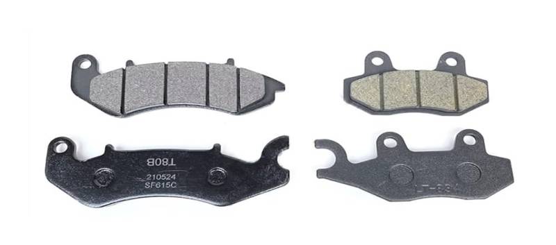 LPUYTRB Bremsbeläge Motorrad Bremsbeläge Vorne Hinten Pad Disc Bremsbeläge Für BJ150S BJ150-31 Für RKF 125 RKF125 von LPUYTRB
