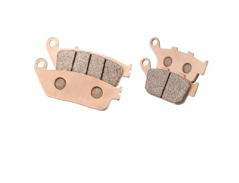 LPUYTRB Bremsbeläge Motorrad Metall Sintern Bremsbelag Für GSX250R GW250 GW250F GW250S DL250 DR300 TR300 Für V-Strom von LPUYTRB