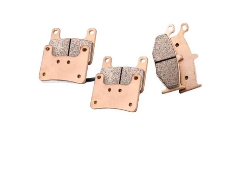 LPUYTRB Bremsbeläge Motorrad Metall Sintern Bremsbelag Für GSXR1000 K1 K3 K5 K7 K9 2000-2016 von LPUYTRB