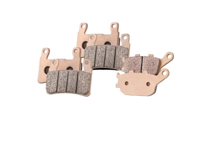 LPUYTRB Bremsbeläge Motorrad Metall Sintern Bremsbelag Für VTEC 1/2/3/4/5 CB400 1992-2015 Für CBR250 von LPUYTRB