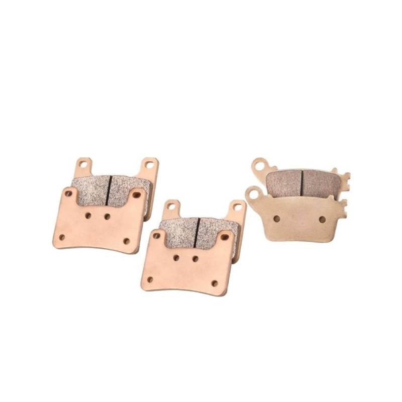 LPUYTRB Bremsbeläge Motorrad Metall Sintern Bremsbelag Für ZX-10R ZX10R 2004-2015 Für Z1000 Z1000SX 2010-2017 von LPUYTRB