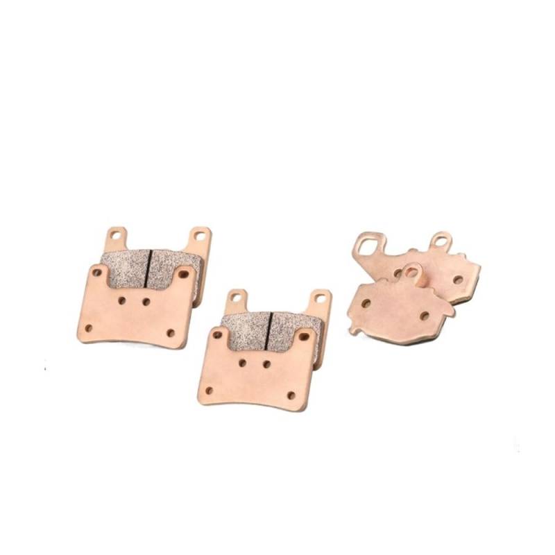 LPUYTRB Bremsbeläge Motorrad Metall Sintern Bremsbelag Für ZX-10R ZX10R 2004-2015 Für Z1000 Z1000SX 2010-2017 von LPUYTRB