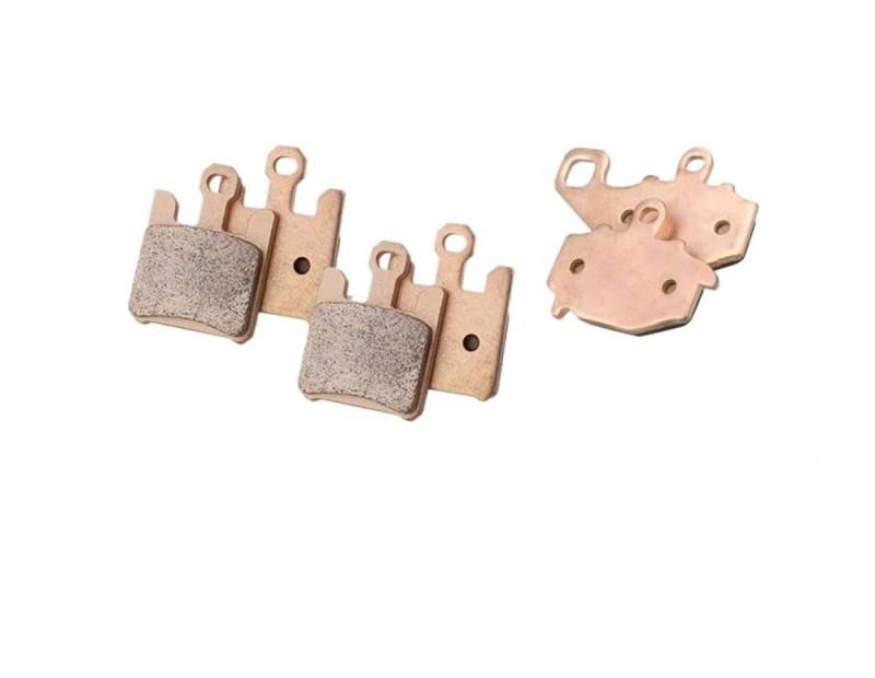 LPUYTRB Bremsbeläge Motorrad Metall Sintern Bremsbelag Für ZX-10R ZX10R 2004-2015 Für Z1000 Z1000SX 2010-2017 von LPUYTRB