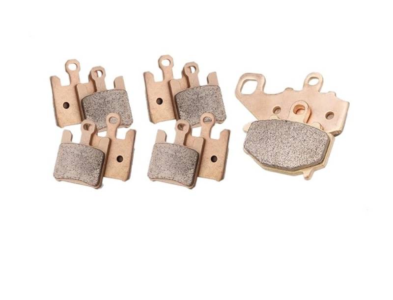 LPUYTRB Bremsbeläge Motorrad Metall Sintern Bremsbelag Für ZX6R ZX636 ZX-6R 636 2003-2016 von LPUYTRB