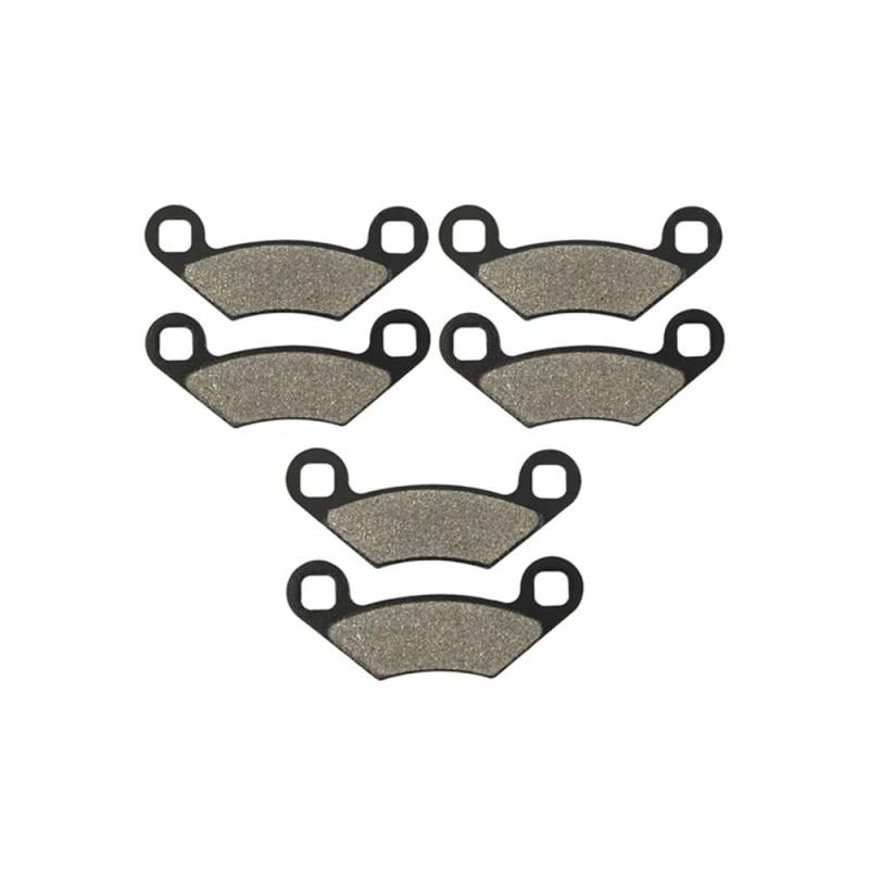 LPUYTRB Bremsbeläge Motorrad Vorne Hinten Bremsbeläge Scheiben Für 800 850 XP 1000 XP Wald Für Sportler EFi Für Scrambler Touring Traktor EPS SP von LPUYTRB