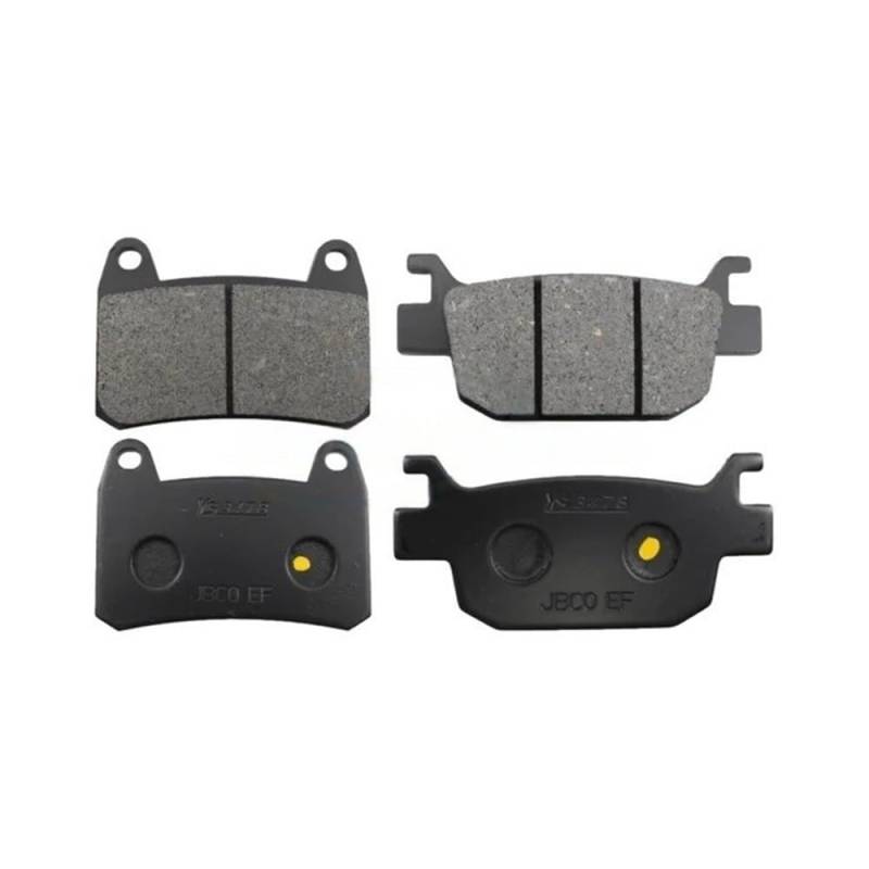 LPUYTRB Bremsbeläge Motorrad Vorne Und Hinten Bremsbeläge Für Cub 250 TRK251 BJ250-18 Disc Bremsbeläge von LPUYTRB