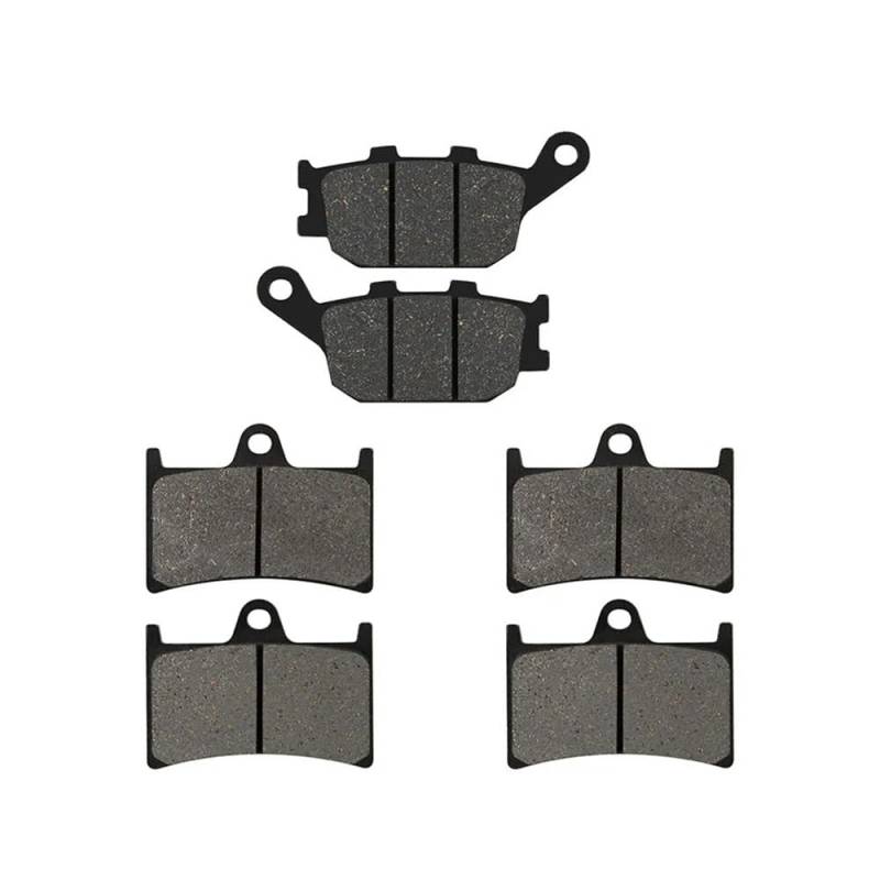 LPUYTRB Bremsbeläge Motorrad Vorne Und Hinten Bremsbeläge Für MT-07 MT-09 MT07 MT09 YZF-R1 YZF-R6 YZF600 Für Fazer 8 FZ1 FZ6 FZ8 von LPUYTRB