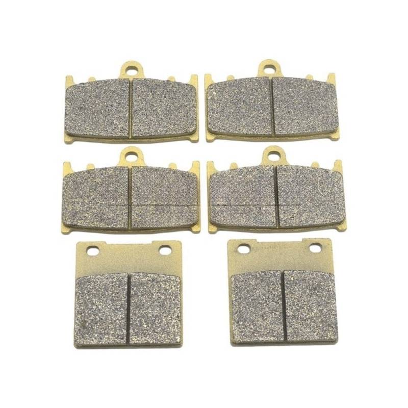 LPUYTRB Bremsbeläge Motorrad Vorne Und Hinten Bremsbeläge Scheibenbremsbeläge Für Holz Bandits GSF400 GSXR400 GSXR600 GSXR750 TL1000S von LPUYTRB