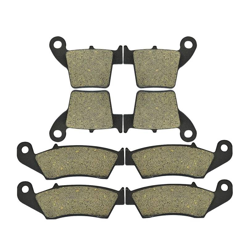 LPUYTRB Bremsbeläge Vorne Hinten Bremsbeläge Motorrad Für CR125R CR250R CRF250R CRF450R CRF250X CRF450X CRF450RX CRF230F CRF450L 2002-2021 2023 von LPUYTRB