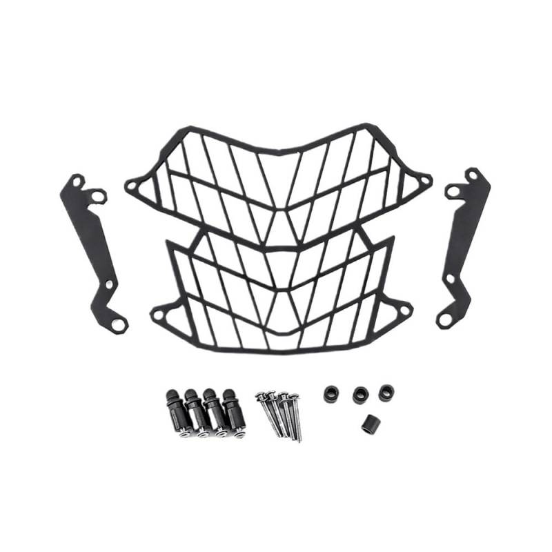 LPUYTRB Motorrad Scheinwerfer Schutz Grill Motorrad Aluminium Scheinwerfer Schutz Kühlergrill Schutz Abdeckung Schutz Grill Für Für Tenere 700 XT700Z XTZ 700 T7 2019 - von LPUYTRB