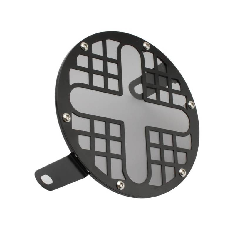 LPUYTRB Motorrad Scheinwerfer Schutz Grill Motorrad Scheinwerfer Kühlergrill Licht Abdeckung Schutz Schutz Für Tr&iumph T100 T120 von LPUYTRB