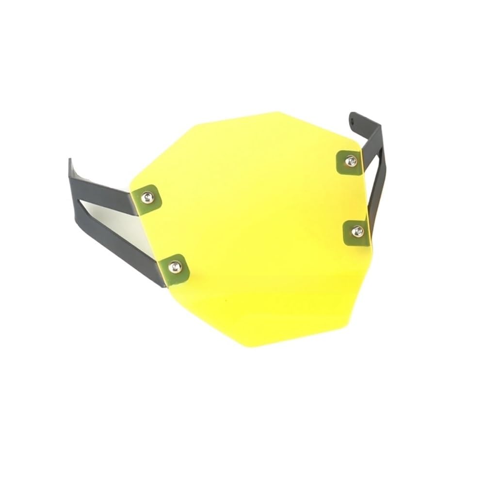 LPUYTRB Motorrad Scheinwerfer Schutz Grill Motorrad Scheinwerfer Schutz Kühlergrill Wache Abdeckung Schutz Grill Für Für V-STROM 800DE 2023 2024(Yellow) von LPUYTRB