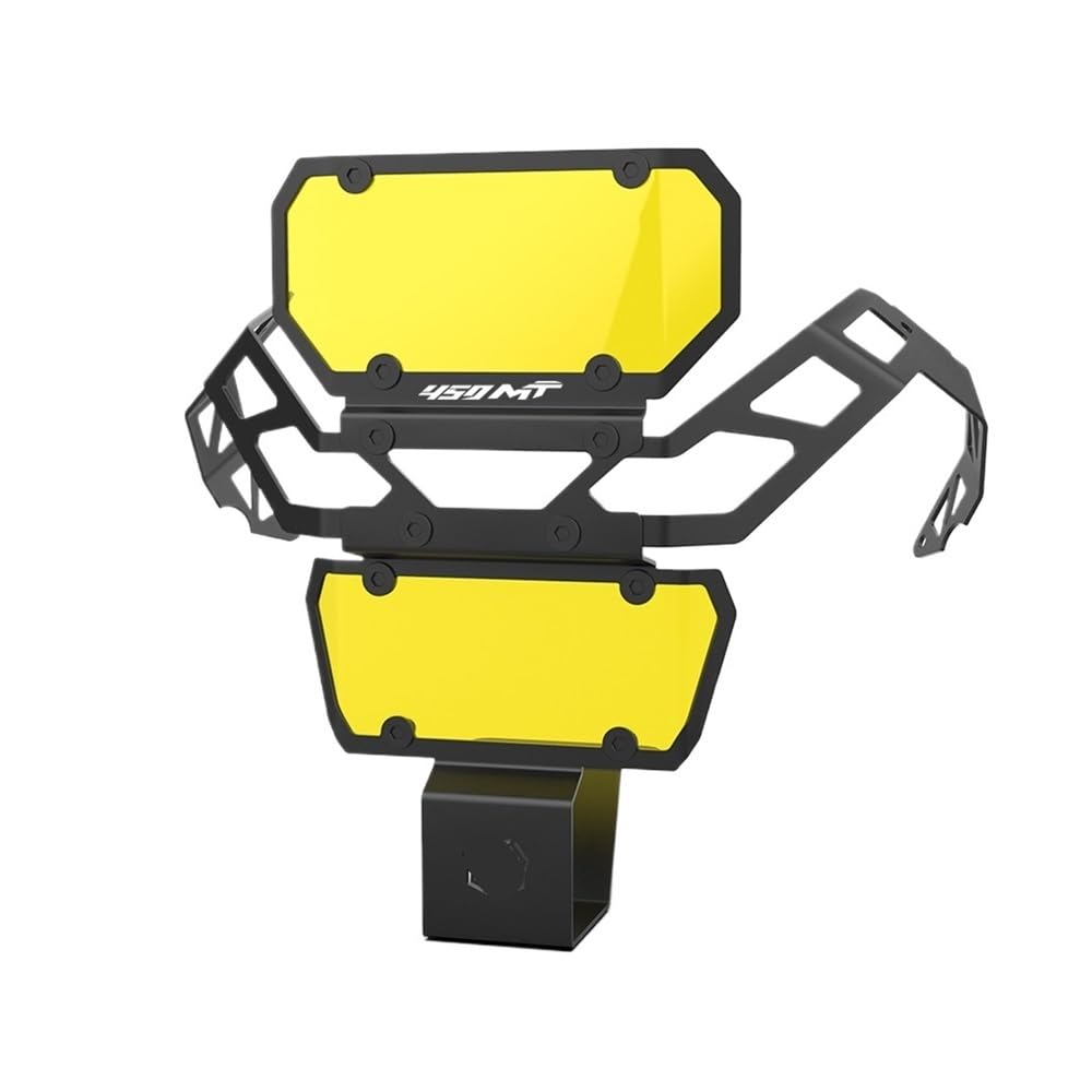 LPUYTRB Motorrad Scheinwerfer Schutz Grill Motorradzubehör Scheinwerfer Kopf Licht Schutzfolie Abdeckung Grille Schutz Für CF&MO&TO CF450MT 450 MT 2024 2025(Color x) von LPUYTRB