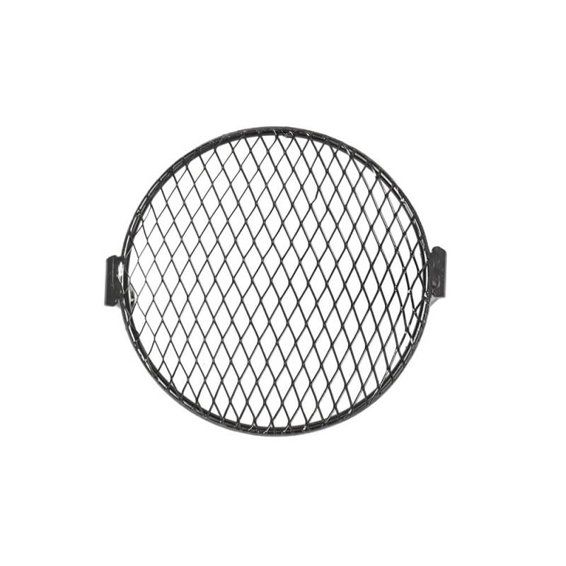 LPUYTRB Motorrad Scheinwerfer Schutz Grill Universal 6,3 Zoll Motorrad Scheinwerfer Abdeckung Lampe Kühlergrill Wache Mesh Lampenschirm Scheinwerfer Protecto von LPUYTRB