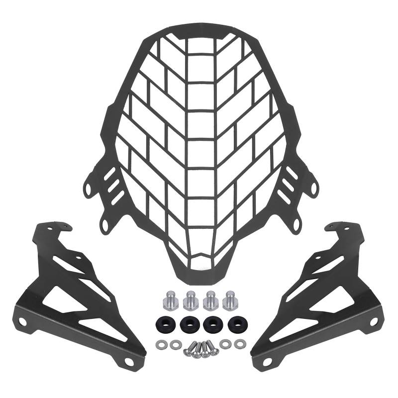 Motorrad Scheinwerfer Schutz Grill Motorrad Scheinwerfer Kühlergrill Wache Abdeckung Schutz Grill Für Für V-STROM 1000 DL1000 2017-2023 Für VS&trom 1000 650 DL 1000 DL650(Color v 1000 no logo) von LPUYTRB