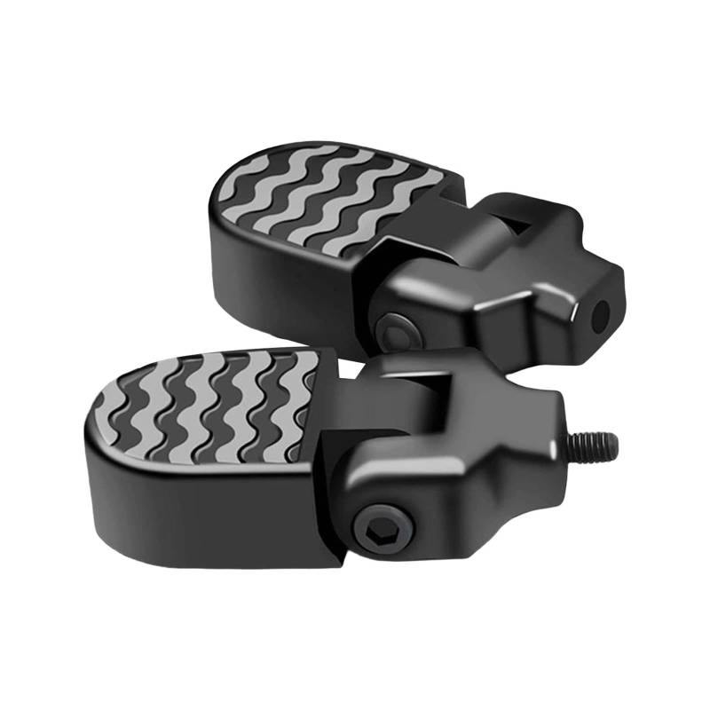 Pedalrasten 2X Bike ACCS Klappbare Rücksitze Ständer Aluminiumlegierung Hinten Pedale Fußstütze Fußrasten Für Fahrrad Radfahren Motorrad von LPUYTRB