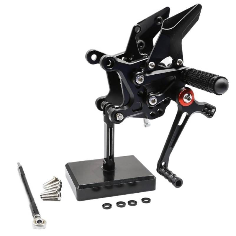 Pedalrasten FÜR Für NI&nja ZX4R ZX-4RR 2022 2023 Motorrad Fußstütze Hinten Set Fußrastenanlage Fußrasten Fuß Pedal von LPUYTRB