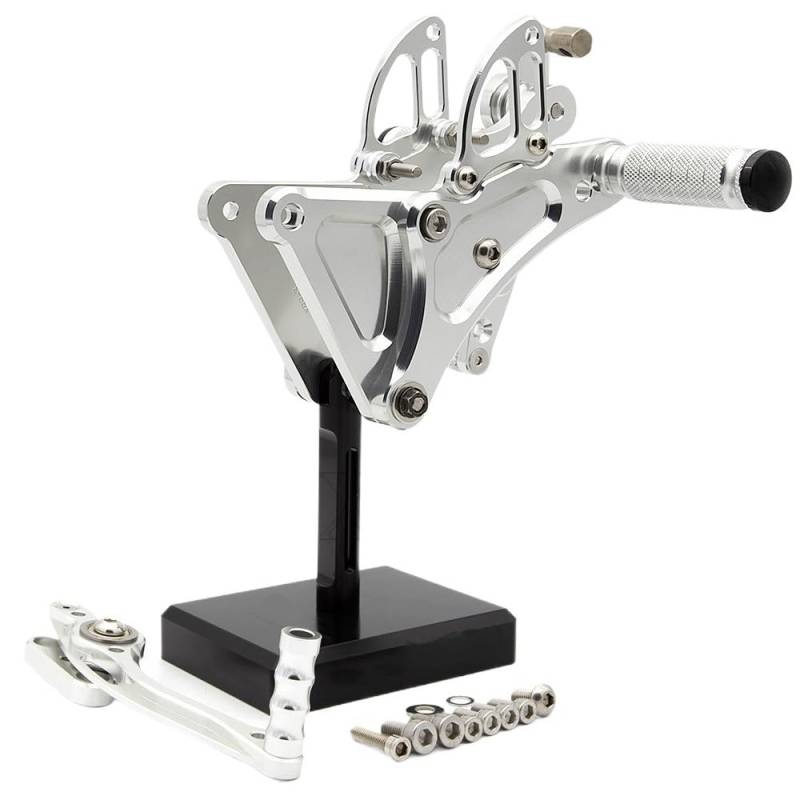 Pedalrasten Für BU&ELL XB9S XB12S XB9R XB12R Aluminium Motorrad Fußrastenanlage Fußrasten Pedal Fuß Peg Einstellbare Fußstütze Hinten Set Fußstütze von LPUYTRB