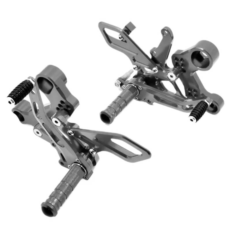 Pedalrasten Für MT09 FZ09 MT-09 FZ-09 MT 09 2013 2014 2015 2016 Motorrad CNC Einstellbare Fußrastenanlage Hinten Set Fußrasten Pedal Fußstütze von LPUYTRB