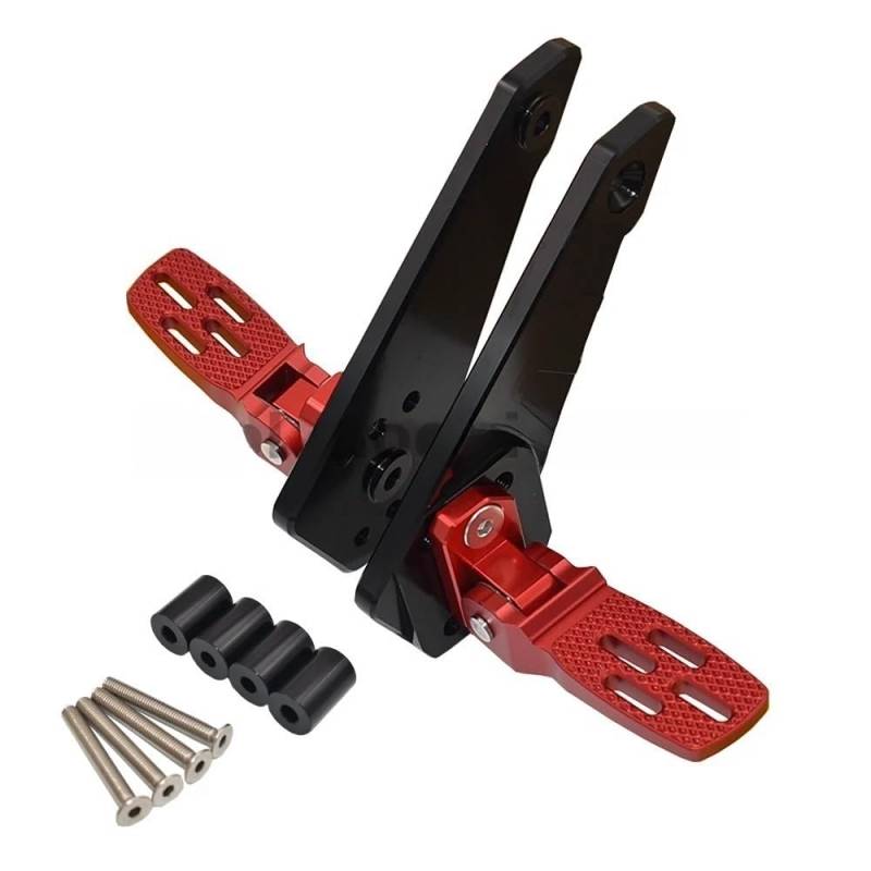 Pedalrasten Für X-ADV750 XADV750 X-ADV 750 2021 2022 Motorrad Fußstützen Beifahrer Fußrasten Hinten Pedal Fuß Ständer Klappbare Fußstütze von LPUYTRB