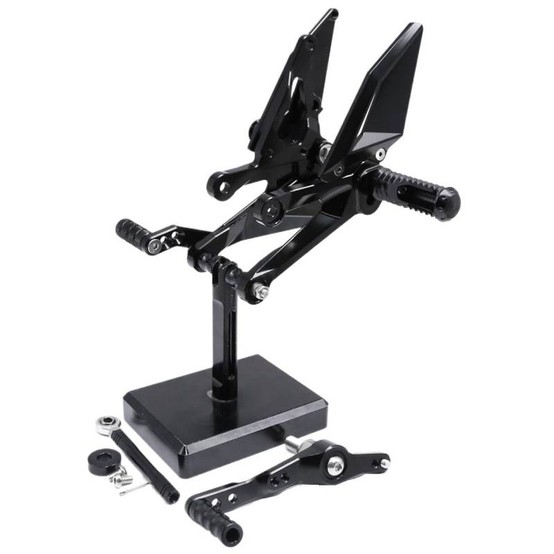 Pedalrasten Fußrastenanlage Für YZF R7 YZFR7 2021 2022 Motorrad Aluminium Fußrasten Fußstütze Hinten Set Fuß Rest Pedal Teile von LPUYTRB