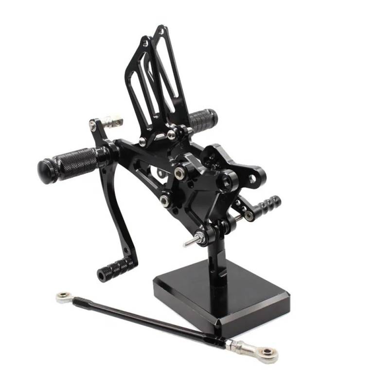 Pedalrasten Fußrastenanlage Fußstütze Fußrastenpedal CNC Aluminium Motorrad Hinterfußrasten Für CBR600 F4I 2001-2007 2006 2005 2004 2003 2002 von LPUYTRB