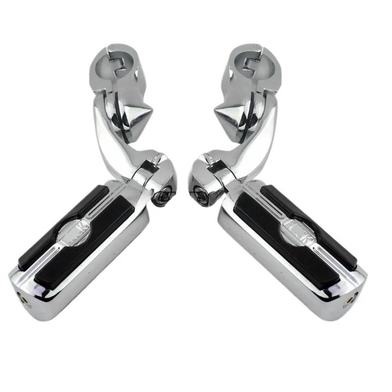 Pedalrasten Motorrad Autobahn Fußrasten Fußstütze Für Road Street Glide FLHX XL 883 1200 Dyna Custom Motor Schutz Pedal Fuß von LPUYTRB