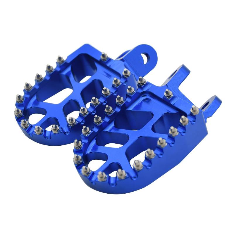 Pedalrasten Motorrad CNC Fußrasten Pedale Fußstützen Für CR CRM XR CRF 80R 80RB 85R 85RB 250 250R 400R 600R 650L 650R 230L 1989-2021 von LPUYTRB