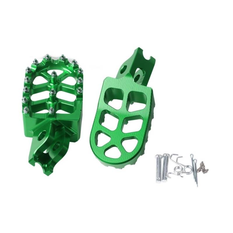 Pedalrasten Motorrad Fußstütze Fußrasten Pedal Für KX250F KX250 KX450F KX450 KLX450R KX 250 250F 450F KLX 450R von LPUYTRB