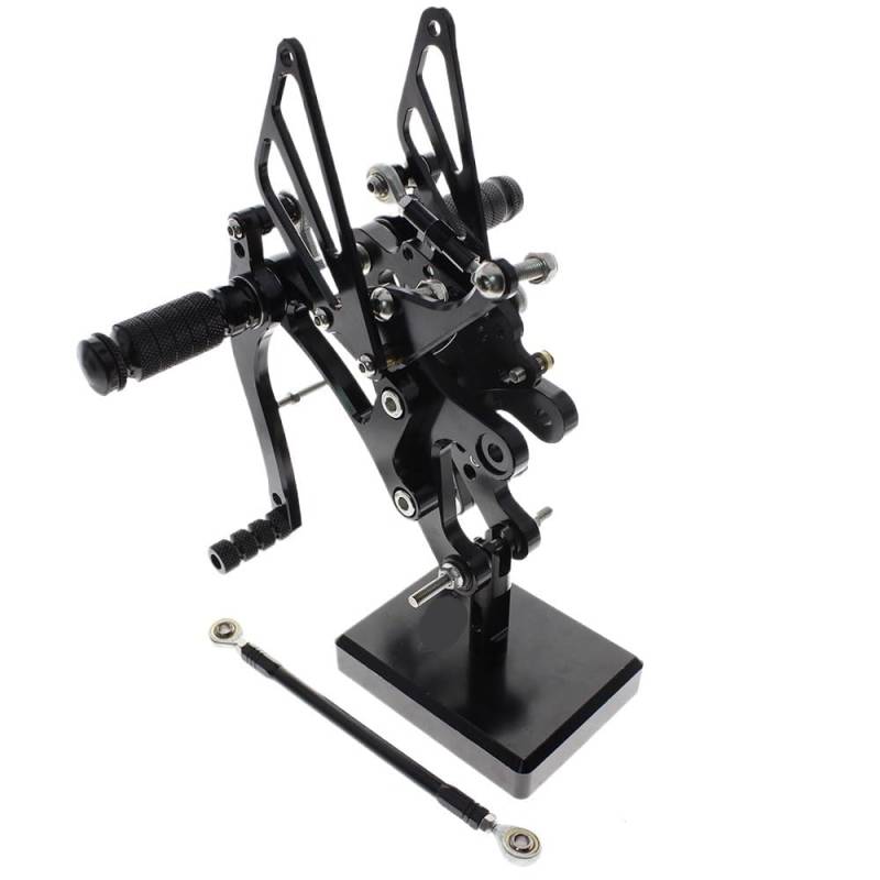 Pedalrasten Motorrad Fußstützen Für YZF R1 YZF-R1 YZFR1 1998 1999 2000 2001 2002 2003 Fußrastenanlage Hinten Set Fußrastenpedal von LPUYTRB
