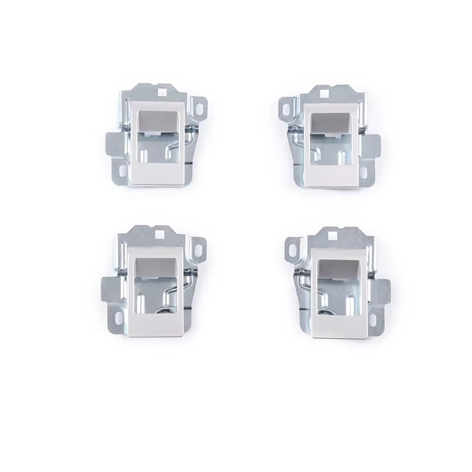 4Pcs Auto Innen Innen Tür Griff Links Rechts Ersatz Set Für Land Für Rover Für Defender 90 110 130 204-2018 Auto Griff Innentür(Silver 4-Pcs) von LPXYZD