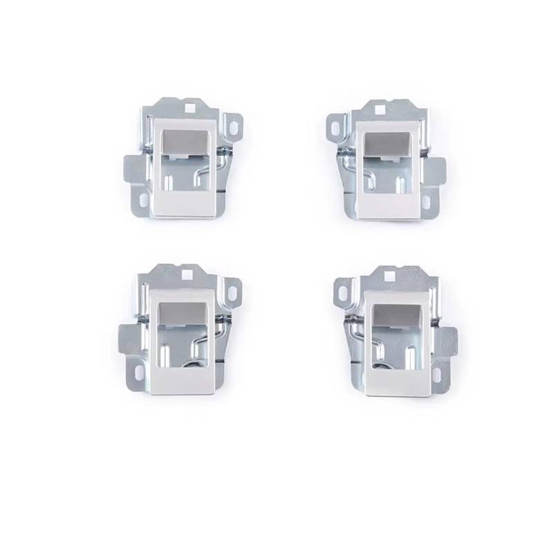 4Pcs Auto Innen Innen Tür Griff Links Rechts Ersatz Set Für Land Für Rover Für Defender 90 110 130 204-2018 Auto Griff Innentür(Silver 4-Pcs) von LPXYZD