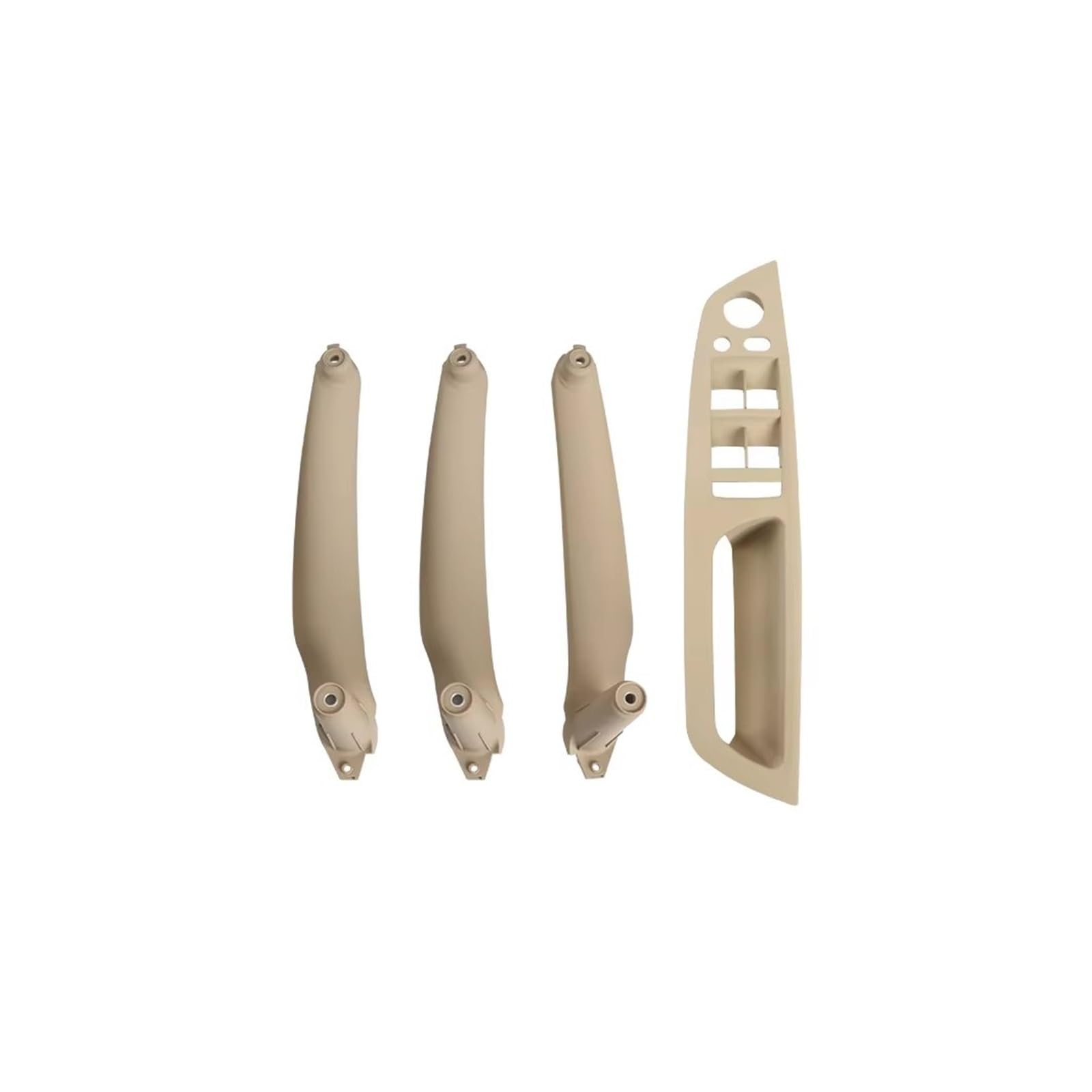 4Pcs Auto Innen Türgriff Inneren Panel Pull Trim Abdeckung Griff Set Armlehne Ersatz Für E70 Für E71 Für E72 Für X5 Für X6 Auto Griff Innentür(Model A RHD Beige) von LPXYZD