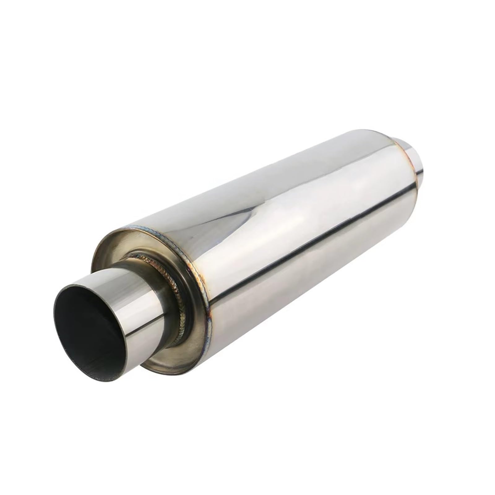Auto Auspuff Endrohr Auto Universal Auspuff Resonator Edelstahl 2 Zoll 2.5 Zoll Stimme Schalldämpfer Rohr Schalldämpfer Spitze(ZL401c-JS) von LPXYZD