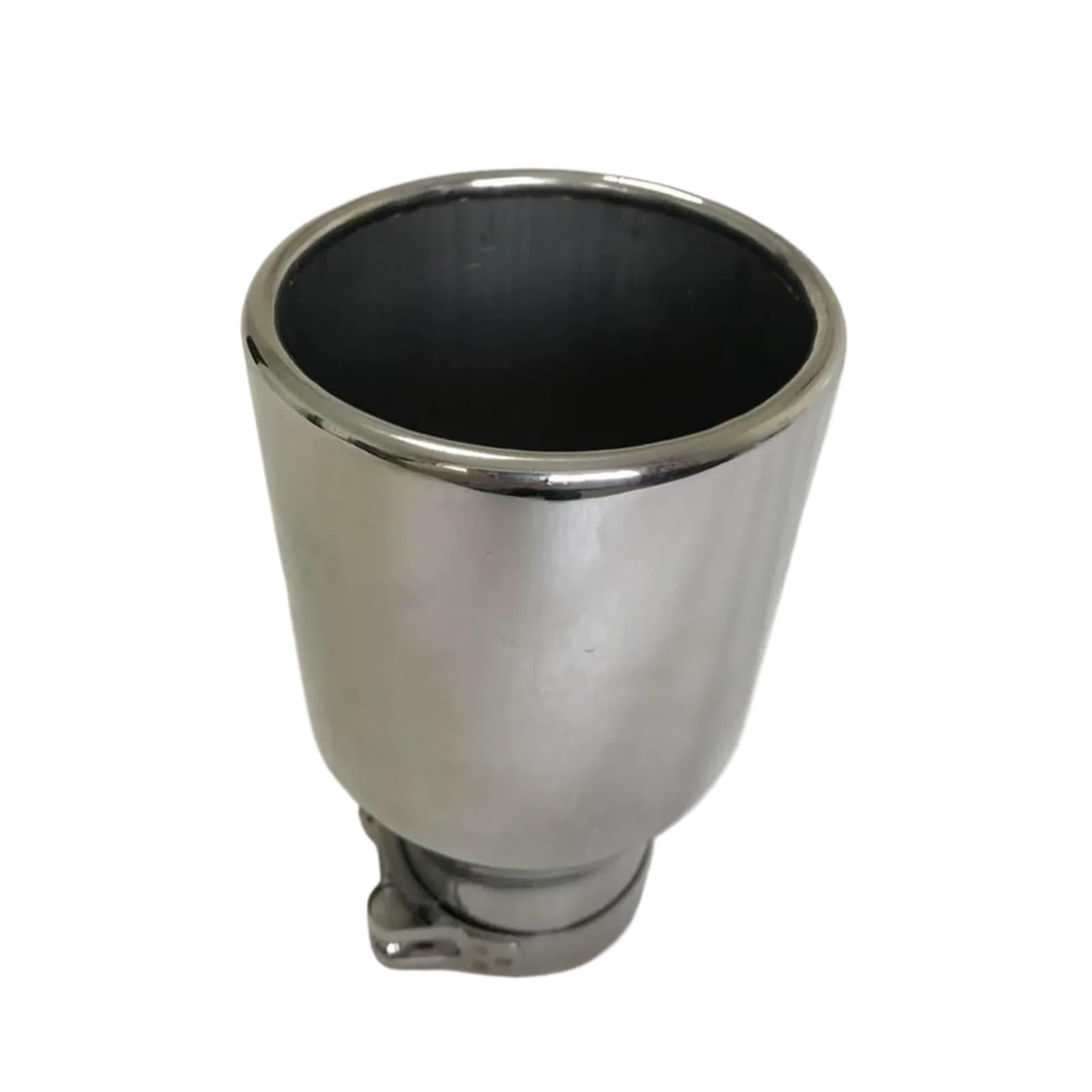 Auto Auspuff Endrohr Edelstahl Single The Flat Universal Schalldämpfer Tail Throat Auto Auspuffrohr Für Ajax Für H7 2022 2023 Schalldämpfer Spitze(60MM IN-89MM Out) von LPXYZD
