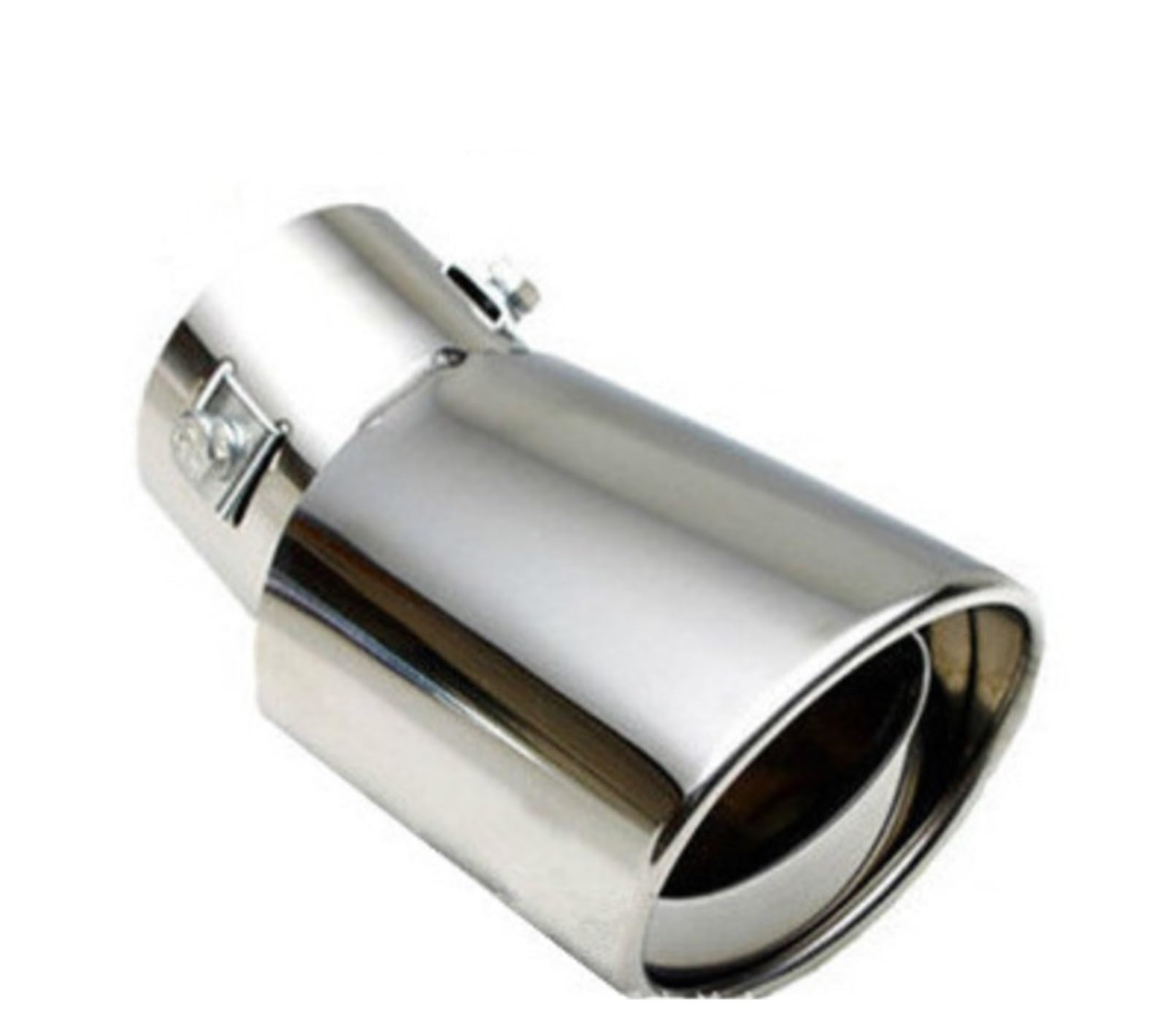 Auto Auspuff Endrohr Universal Auto Auspuffrohr Schalldämpfer Schwanz Kehle Für E82 Für E87 Für E63 Für E64 Für F06 Für E81 Für F12 Für F13 Für M6 Schalldämpfer Spitze(Dark Grey) von LPXYZD