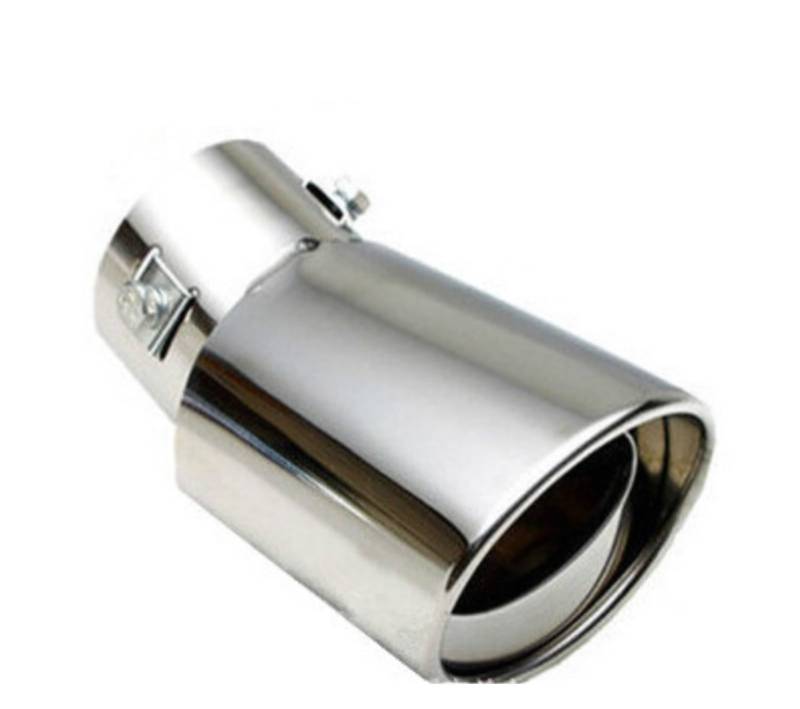 Auto Auspuff Endrohr Universal Auto Auspuffrohr Schalldämpfer Schwanz Kehle Für E82 Für E87 Für E63 Für E64 Für F06 Für E81 Für F12 Für F13 Für M6 Schalldämpfer Spitze(Dark Grey) von LPXYZD