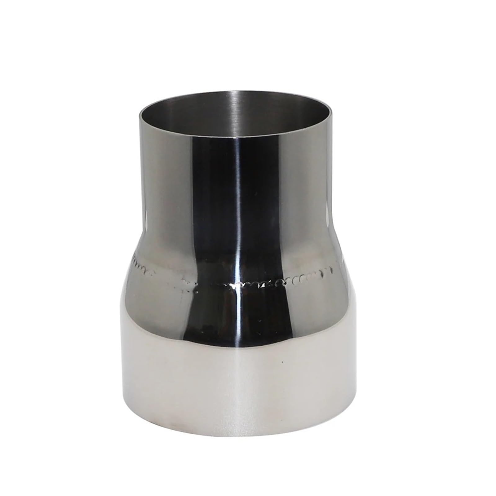 Auto Auspuff Endrohr Universal Edelstahl Gerade Adapter Minderer Auto Motorrad Auspuff Pipeline Schalldämpfer Spitze(O.D 57mm-76mm) von LPXYZD