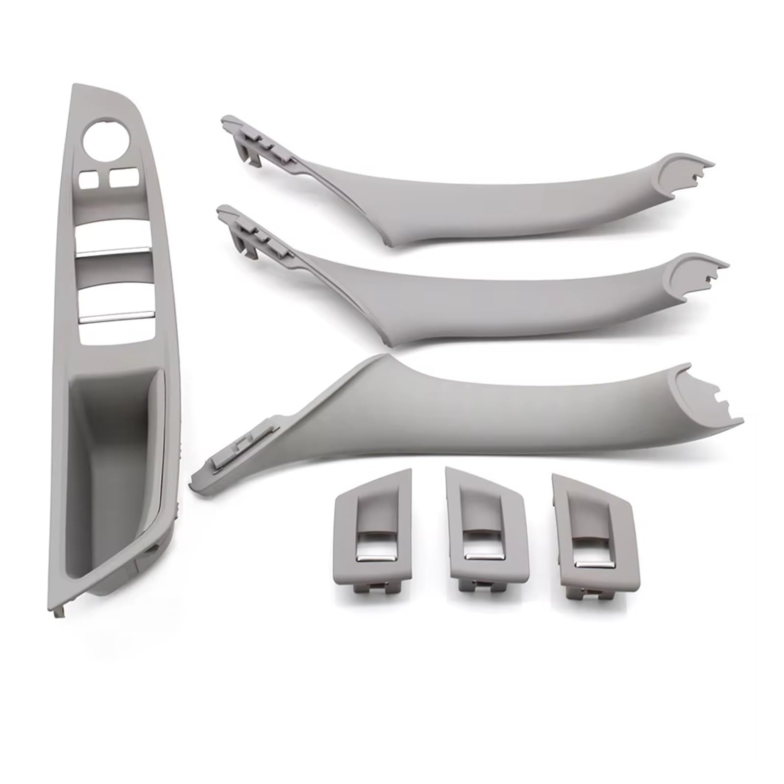 Für 5 Serie Für F10 Für F11 Für 523i Für 525i Für 528i Für 530i Für Oyster Auto Innen Tür Armlehne Innen Pull Griff Set Auto Griff Innentür(LHD Gray) von LPXYZD