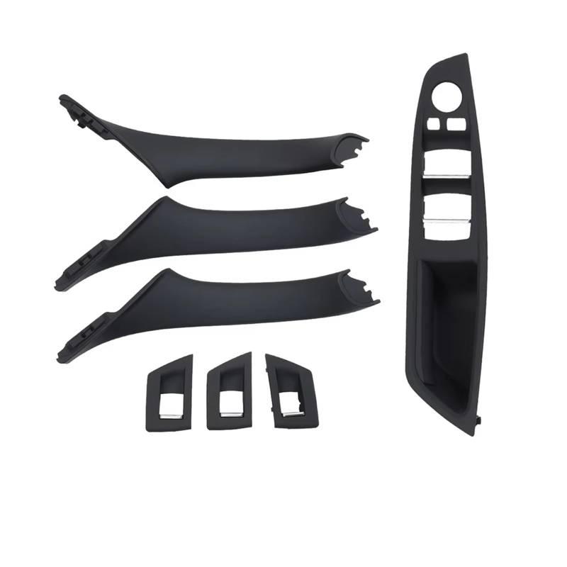 Für 5 Serie Für F10 Für F11 Für 523i Für 525i Für 528i Für 530i Für Oyster Auto Innen Tür Armlehne Innen Pull Griff Set Auto Griff Innentür(RHD Black) von LPXYZD