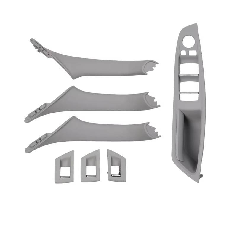Für 5 Serie Für F10 Für F11 Für 523i Für 525i Für 528i Für 530i Für Oyster Auto Innen Tür Armlehne Innen Pull Griff Set Auto Griff Innentür(RHD Gray) von LPXYZD
