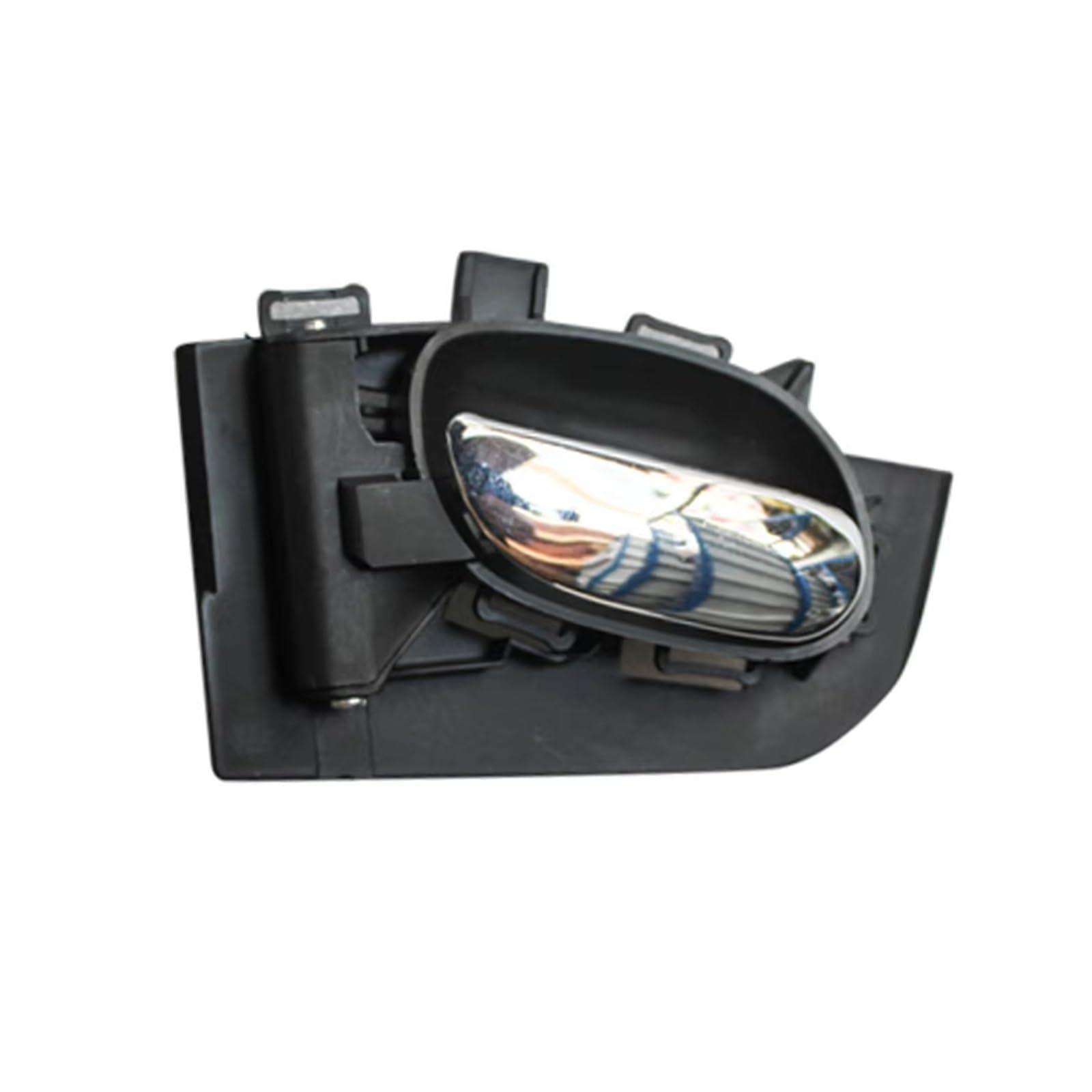 Für Citroen Für C2 Auto Innentürgriff Innerer Türschließgriff Catcher Vorne Hinten Chrom Auto Griff Innentür(Black Left) von LPXYZD
